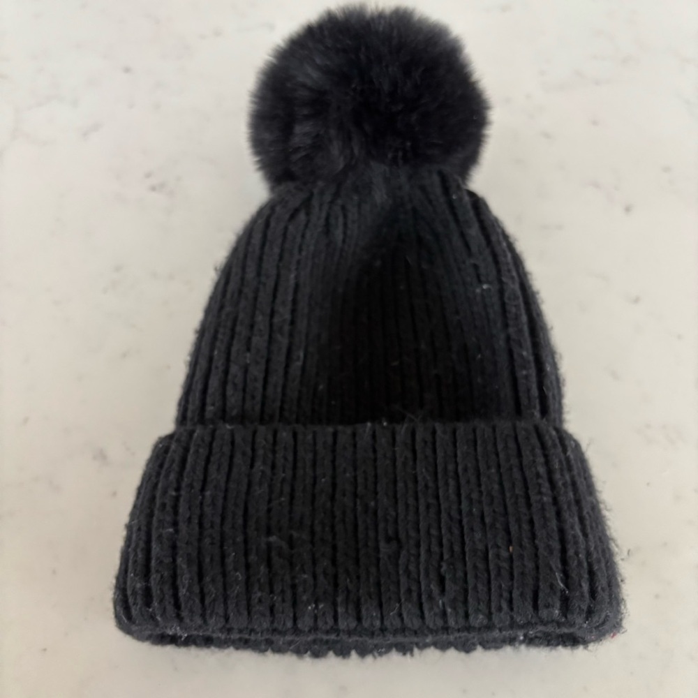 Norla Alpaca‎ Blend Knit Pom-Pom Beanie